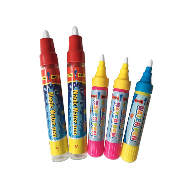 Wholethings-DE 5PCS Magic Wasser Doodle Stifte,Zeichnung Zauber Stifte für Doodle Matte,Magic Matte,