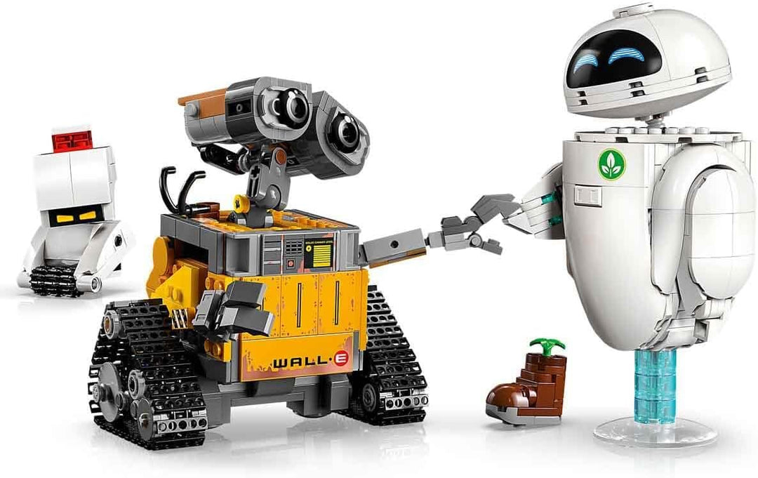 LEGO ǀ Disney and Pixar Wall-E und EVE - Kontruktionsspielzeug für Erwachsene - DIY Set zum Basteln