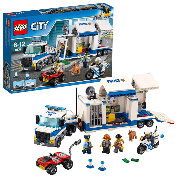 LEGO 60139 City Police Mobile Einsatzzentrale Bausteinspielzeug, Bausteinspielzeug