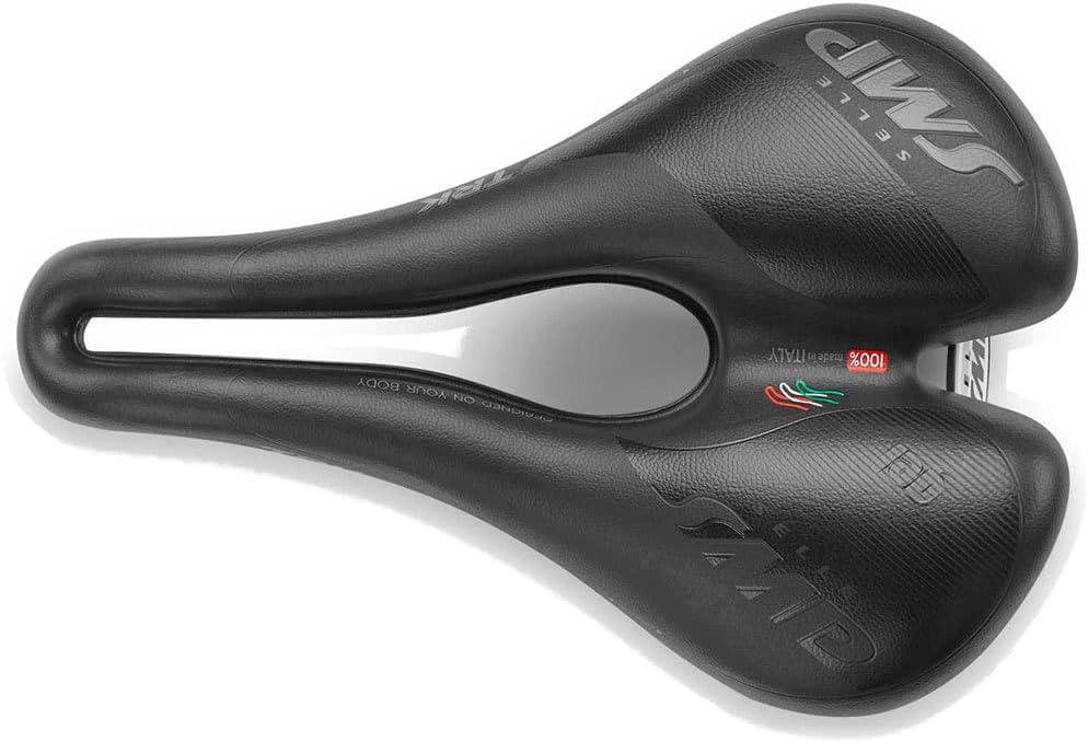 Sattel Selle SMP TRK Medium/Man Gel schwarz Herren 280x160mm 485g Schwarz 26 x 17.5 x 6.5 cm, Schwar