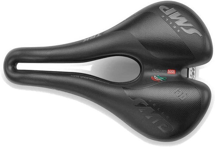 Sattel Selle SMP TRK Medium/Man Gel schwarz Herren 280x160mm 485g Schwarz 26 x 17.5 x 6.5 cm, Schwar