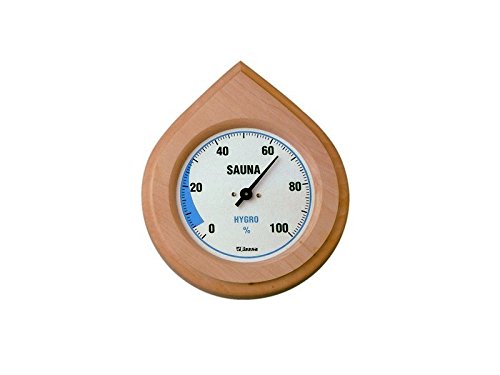 Finnsa Sauna-Hygrometer in Tropfenform