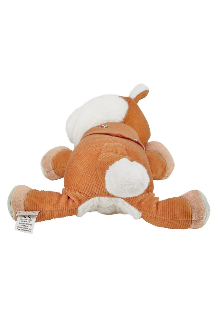 Sterntaler Einschlafhilfe mit Sound-Modul Fuchs Filou - Schlaf Gut Figur aus weichem Cord &amp; Flausch