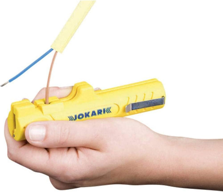 JOKARI®original Entmanteler AS-Interface Strip zum Abisolieren von Leitungen mit gummierter Aussenis