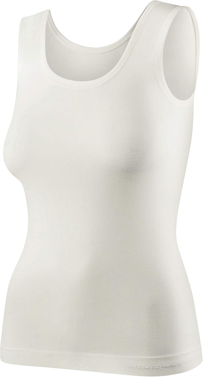 BRUBECK Damen Tank-Top | Ärmellos | Atmungsaktiv | Sport | Funktionsunterhemd | Oberteil | 41% Merin