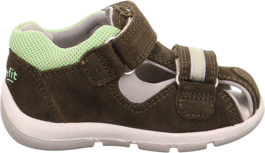 Superfit Jungen Freddy Sandalen 19 EU Grün Hellgrün 7000, 19 EU Grün Hellgrün 7000