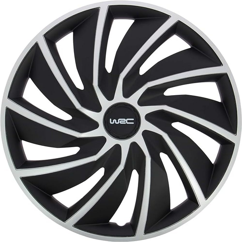 WRC 007598 – 4 Radkappen 15 Zoll, Turbo zweifarbig 15 pouces, 15 pouces
