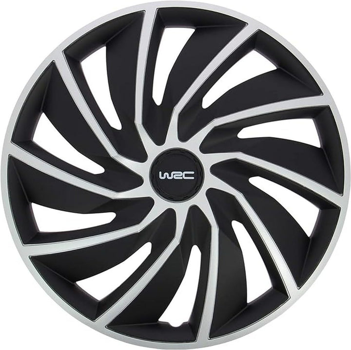 WRC 007598 – 4 Radkappen 15 Zoll, Turbo zweifarbig 15 pouces, 15 pouces