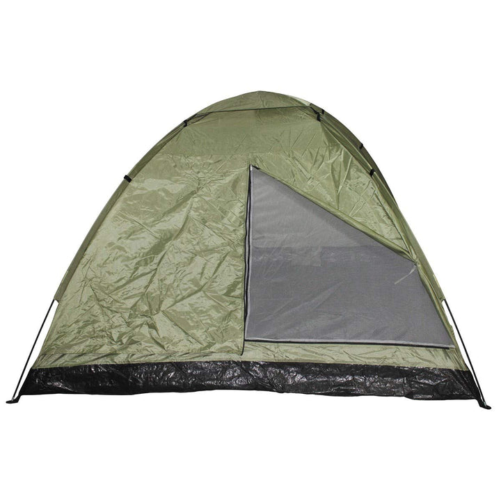 MFH3 Personen Zelt Monodom Campingzelt Bundeswehr BW 210x210x130cm Trekking OD Grün, OD Grün