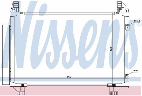 Nissens 94991 Kondensator, Klimaanlage
