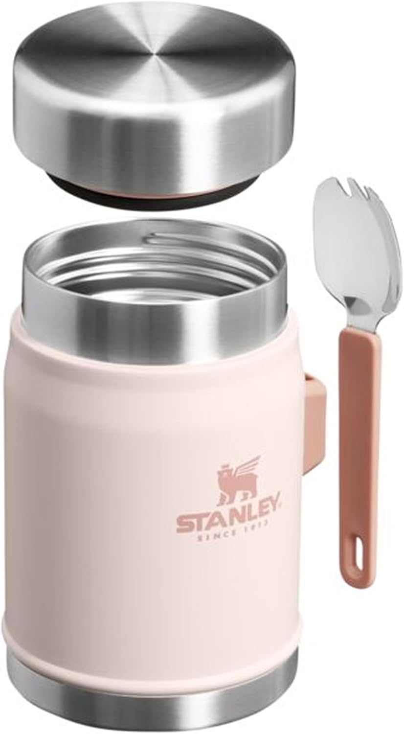 Stanley Classic Legendary Thermobehälter für Essen mit Göffel 400 ml - Hält 7 Stunden Heiss oder Kal