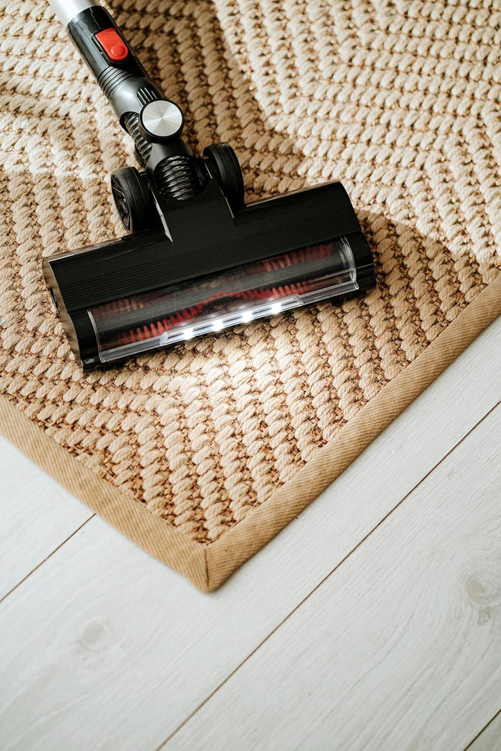 ADLER EUROPE - Akku Staubsauger Kabellos 350W - Akkustaubsauger Beutellos mit Rotierender Bodendüse