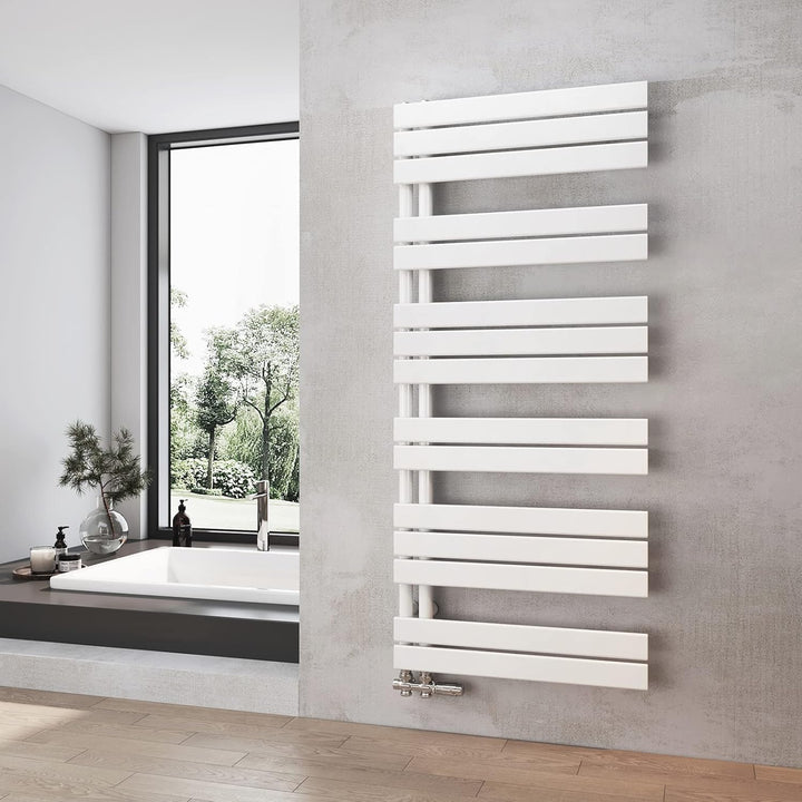Heilmetz Badheizkörper Weiss Handtuchtrockner Heizung 600 x 1385 mm Bad Heizkörper Handtuchheizkörpe