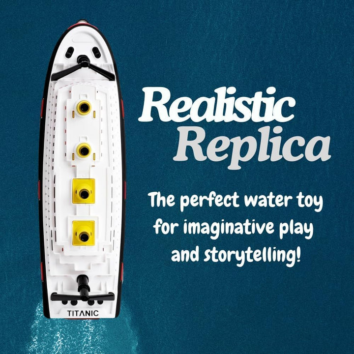 Toyland® 41 cm (16 Zoll) Titanic-Nachbildung, Spielzeugboot – Schwimmendes Wasserspielzeug für Kinde