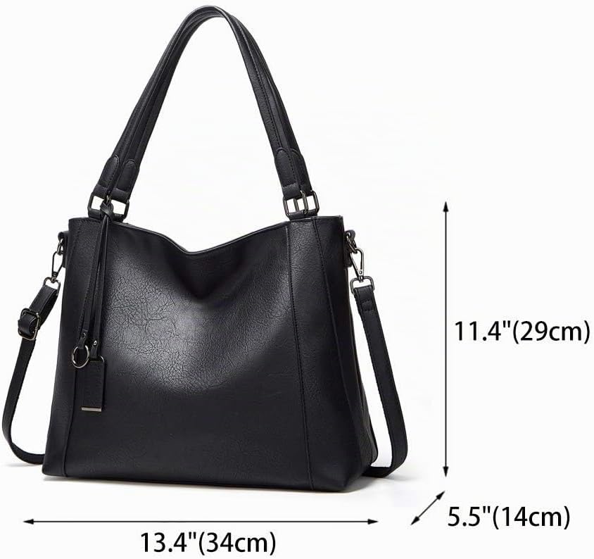 BUKESIYI Damen Tasche Handtasche Umhängetasche Schultertasche Frauen Kulturbeutel Weekender Klein PU