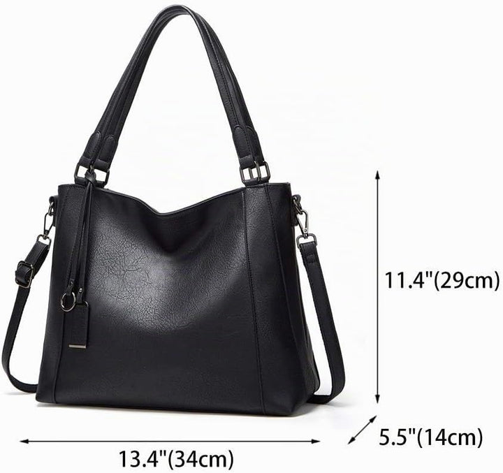 BUKESIYI Damen Tasche Handtasche Umhängetasche Schultertasche Frauen Kulturbeutel Weekender Klein PU