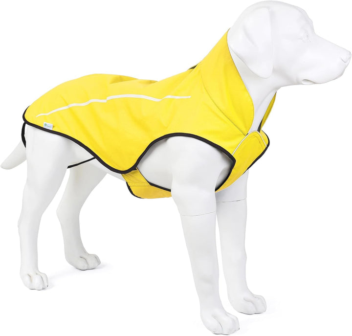 Mile High Life Hunderegenmantel Einstellbare wasserdichte Haustierkleidung Leichte Regenjacke mit re