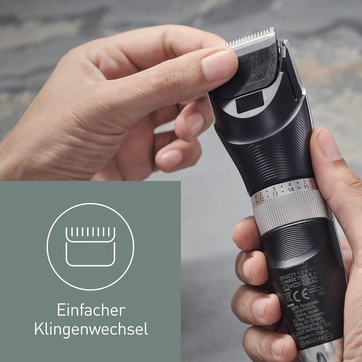 Panasonic WER9615Y1361 Ersatz-Trimmerklinge für Bart- und Haarschneider ER-GC71 & ER-GC51, Bart- und