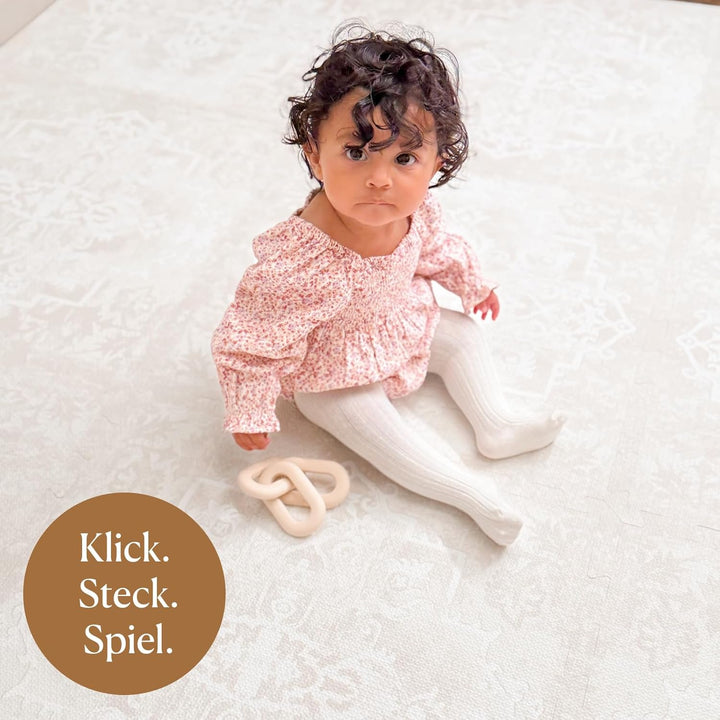 Toddlekind Playmat Spielmatte, Premium-Schaumstoff, 1,2 x 1,8 m, 6 Fliesen, extra dicker Schaumstoff