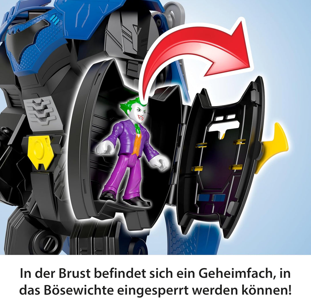 Fisher-Price Imaginext DC Super Friends Batman Flug-Mech mit Lichtern, Soundeffekten und Bewegungsme