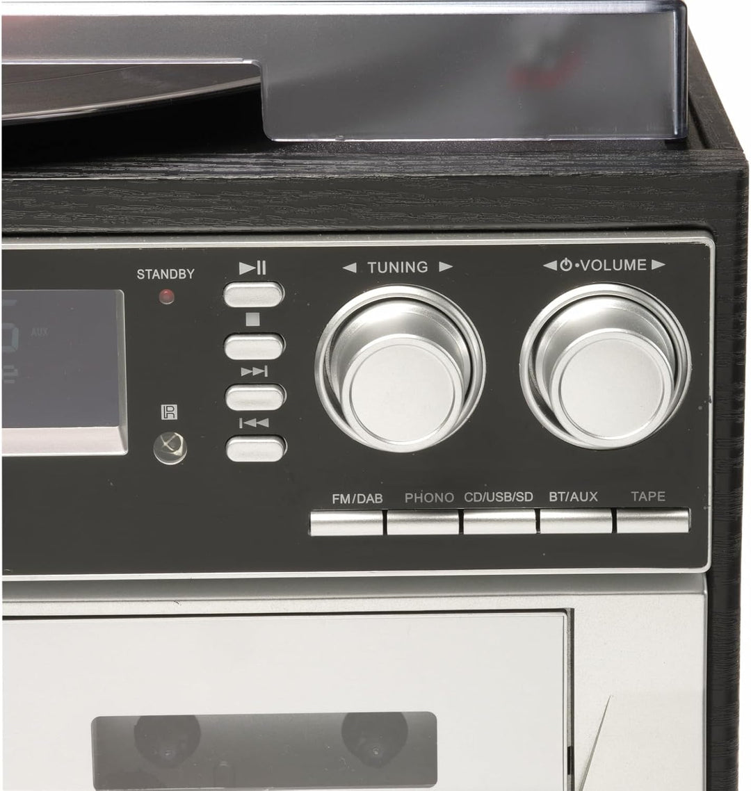 Denver SRL 111201000000 Denver MRD-166 Radios, MP3 und CD-Player, Schwarz