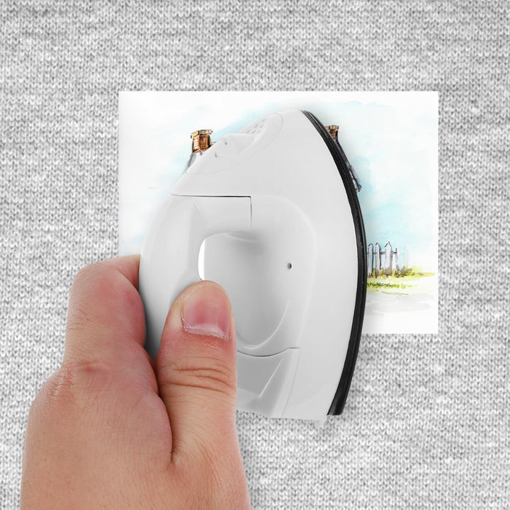 ULTECHNOVO Mini Bügeleisen für Bügelperlen Tragbares Reisebügeleisen Klein Handbügeleisen 180°C Kons