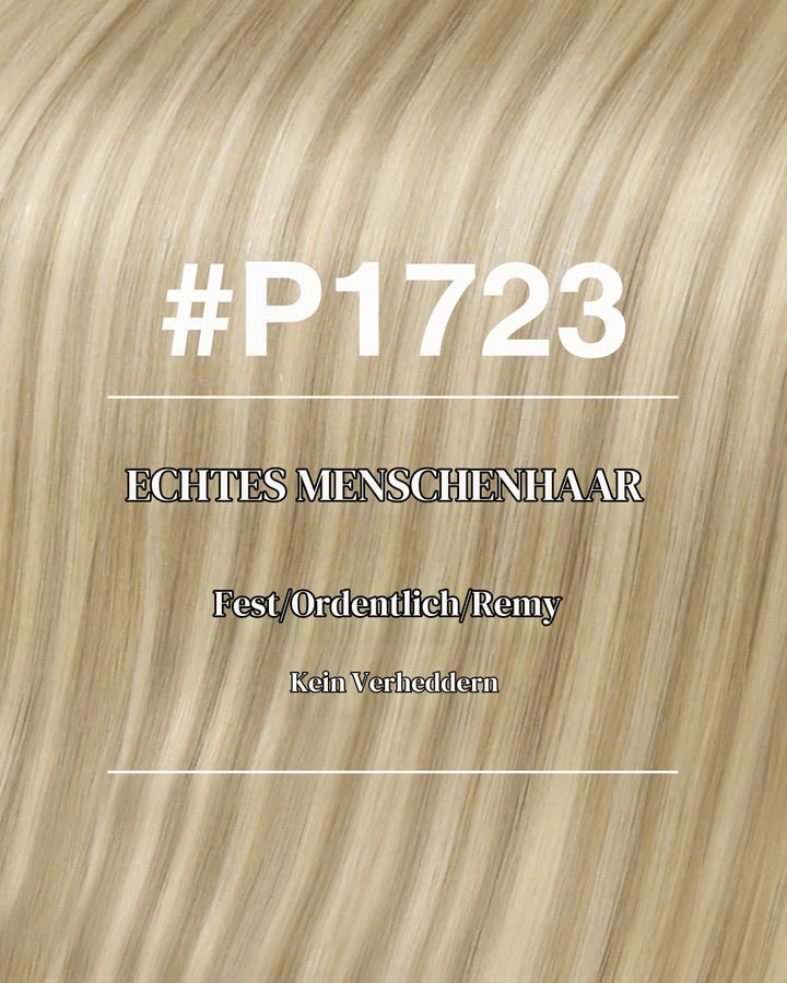 Hetto Extensions Tressen Echthaar Blond Highlight Tressen Extensions Echthaar Remy Extensions Tresse