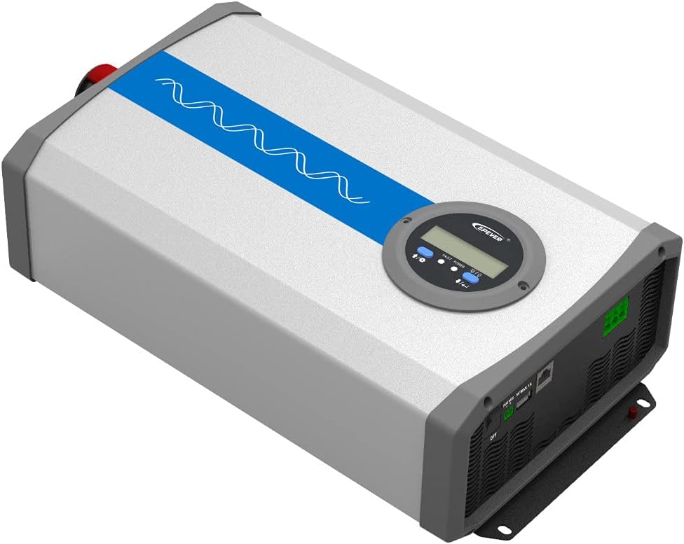 EPEVER IPower-Plus Series IP1500-12 Plus, 1500W 12VDC auf 230VAC reiner Sinus Spannungswandler Wechs