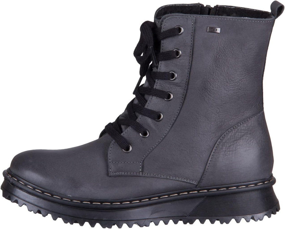 Däumling Mädchen Rudi Stiefelette 31 EU Country Asphalt, 31 EU Country Asphalt