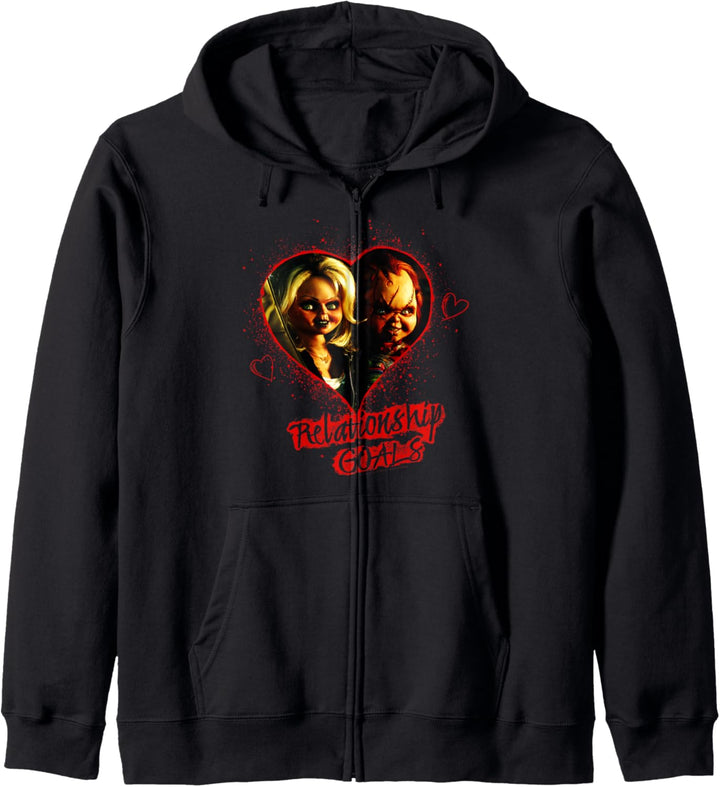 Child's Play Chucky And Tiffany Relationship Goals Kapuzenjacke