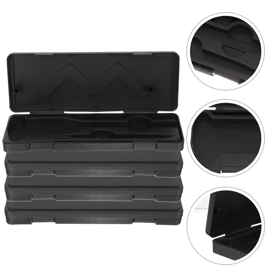 4 Stück Tragbare Messschieber Aufbewahrungsbox aus Robustem Kunststoff Kompakte Caliper Organizer Bo