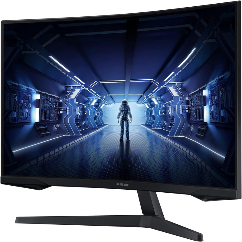 Samsung Odyssey G5 Curved Gaming Monitor C32G54TQBU, 32 Zoll, VA-Panel, WQHD-Auflösung, AMD FreeSync