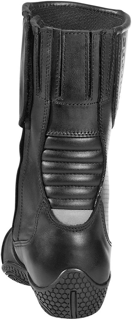 Bogotto Zora wasserdichte Damen Motorradstiefel, schwarz, 39 39 EU Schwarz, 39 EU Schwarz