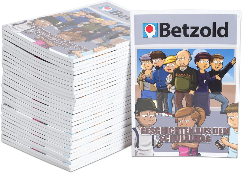 Betzold 758604 - Cartoon-Buch Schule - Geschenke für Lehrerinnen und Lehrer