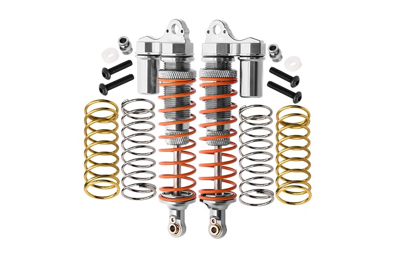 GPM for Traxxas Rustler 4X4 VXL (67076-4) / Hoss 4X4 VXL (90076-4) Aluminum Rear Adjustable L-Shape