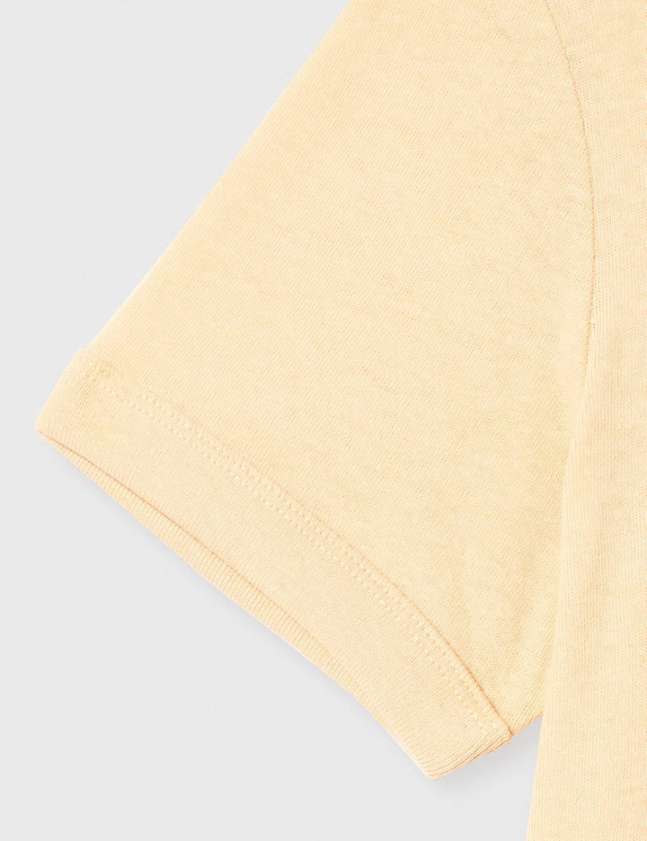 Wrangler Damen Baby Crop Tee T-Shirt M Apricot Ice, M Apricot Ice