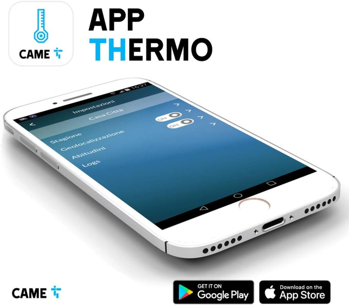 CAME 845AA-0100 TH700 WH WIFI CRONOTERMOSTATO TOU