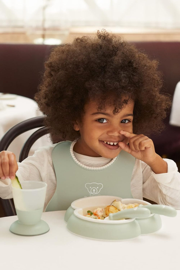 BabyBjörn Küchenset für Kinder, 5 Teile, Blassgrün