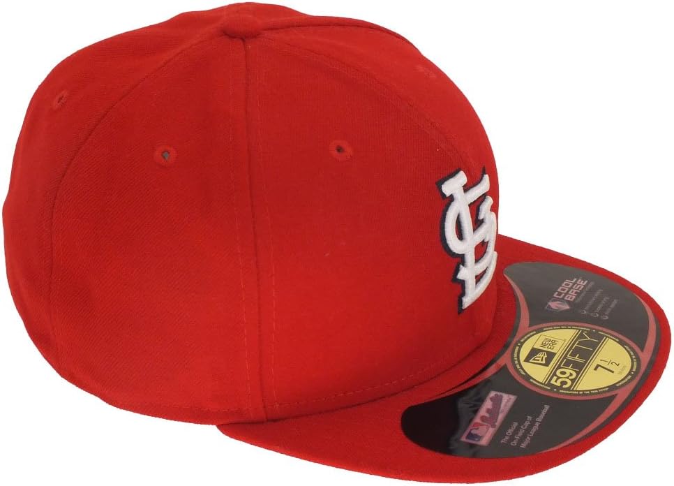 New Era Erwachsene Baseball Cap Mütze Mlb Authentic Boston Red Sox 59Fifty Fitted Team Colour 56-57