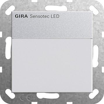 Gira 237826 Sensotec LED UP-Bewegungsmelder ST55 Farbe Alu, ohne Fernbedienung