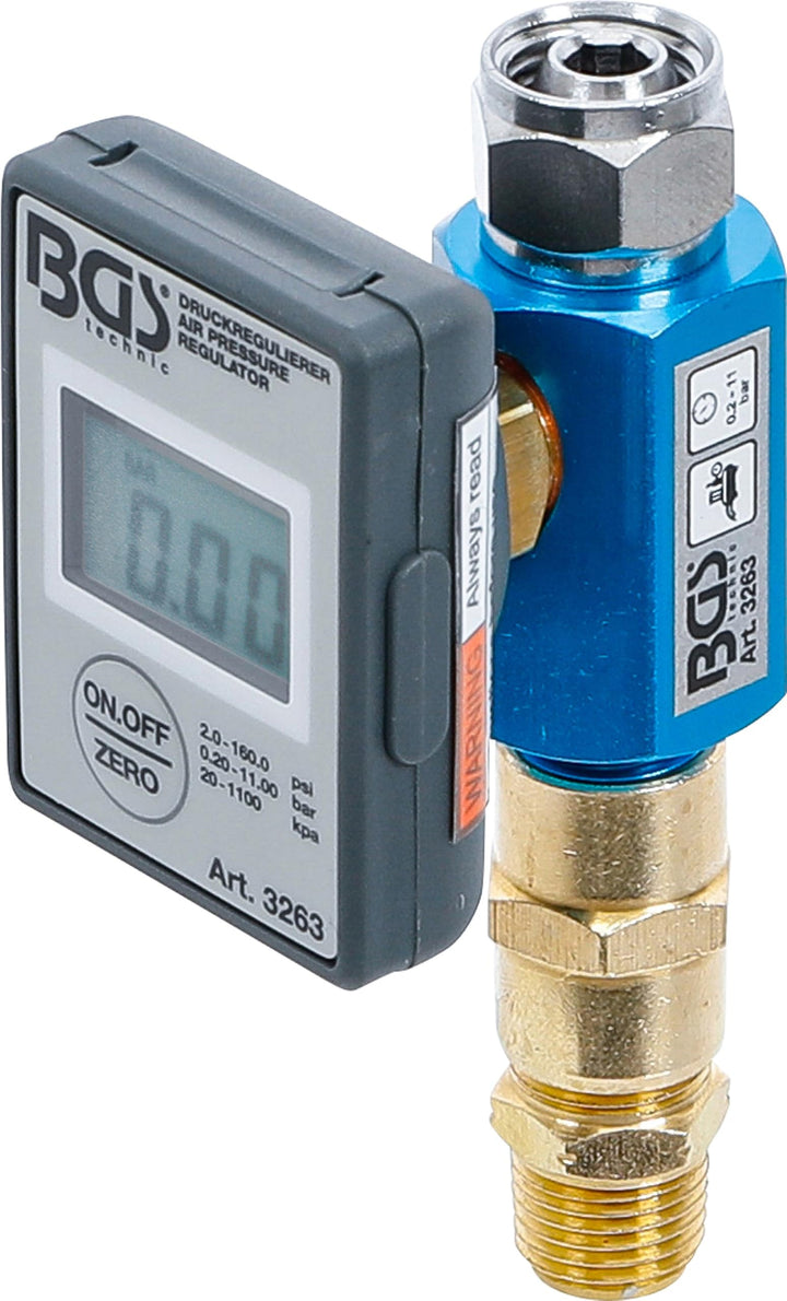 BGS 3263 | Druckregulierer für Kompressoren | 0,275 - 11 bar