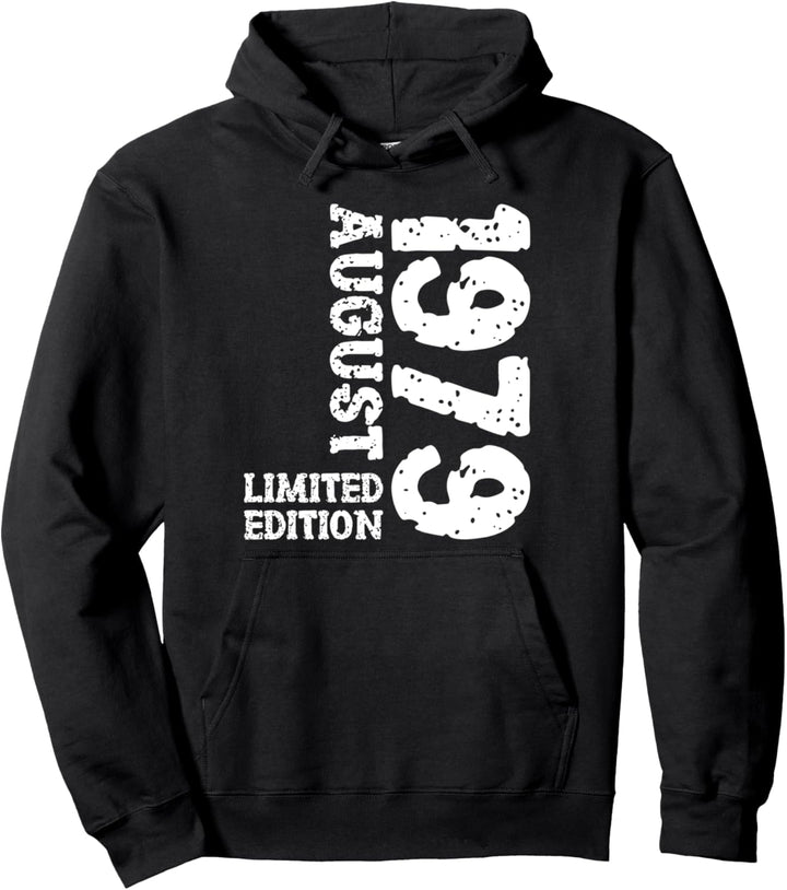 44 Geburtstag Deko Frauen Männer Limited Edition August 1979 Pullover Hoodie