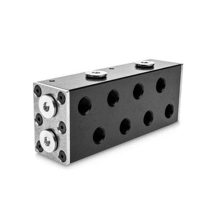 EK Water Blocks Compatible EK-Pro Manifold 2CPU 2GPU Verteiler - Acetal, schwarz