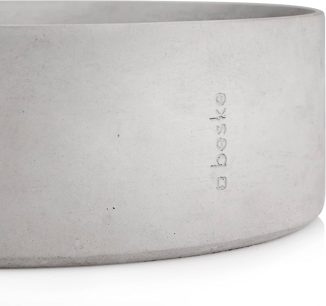 Beske-Manufaktur Beton Schale Cavus | Grösse Ø17,5cm, h6cm | 100% Handarbeit Made in Germany | zeitl