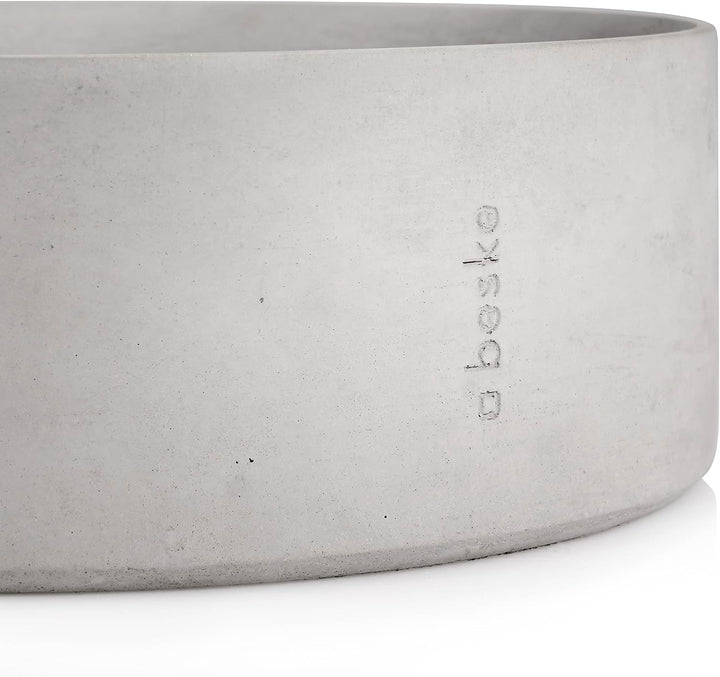 Beske-Manufaktur Beton Schale Cavus | Grösse Ø17,5cm, h6cm | 100% Handarbeit Made in Germany | zeitl
