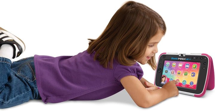 Vtech 80-194654 Storio MAX XL 2.0 Lerntablet Tablet für Kinder Kindertablet, Rosa, Deutsch Version R