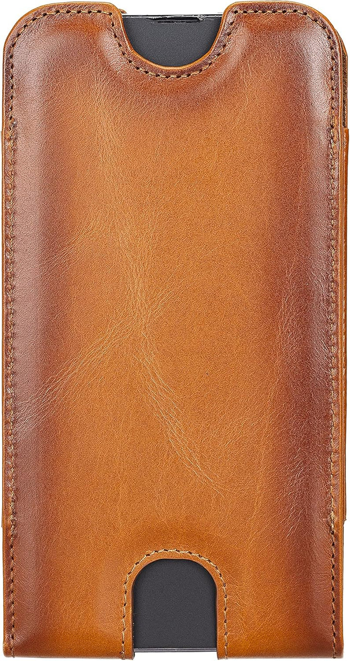 Solo Pelle Lederhülle für das iPhone 14 Plus + 14 Pro Max und alle Geräte bis 6.7 Zoll Case Leder Hü