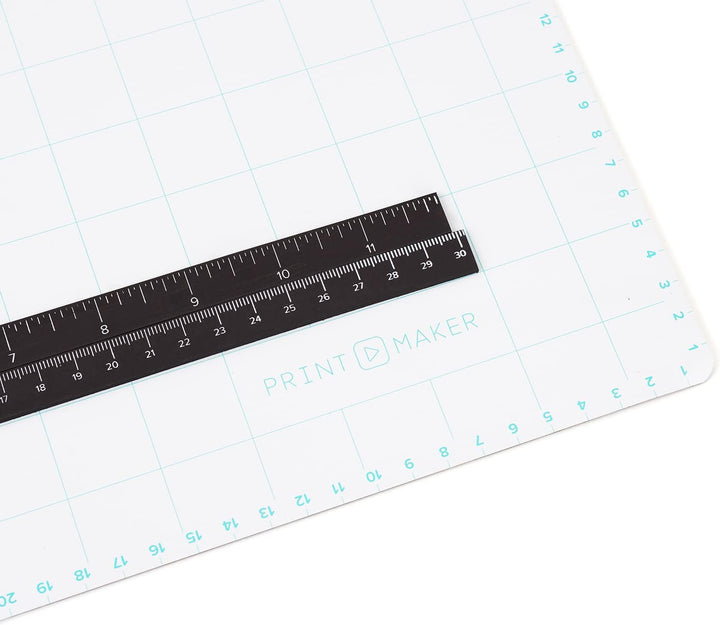 We R Memory Keepers Printmaker Magnetic Mat 12'X16'-60000094, White & blue, 12X16