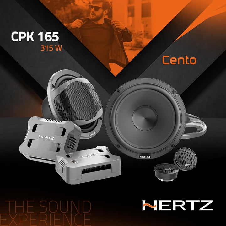Hertz CPK 165 2-Wege System, 165mm,105 Watt rms
