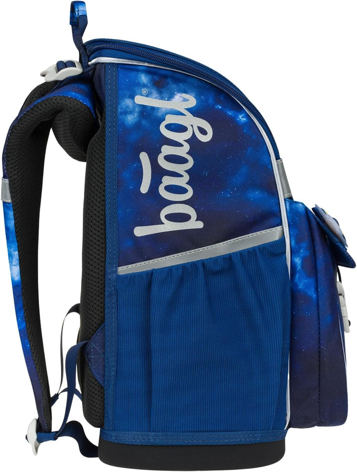 Baagl Schulranzen Jungen Mädchen für 1. Klasse - Ergonomische Schultasche für Kinder - Schulrucksack